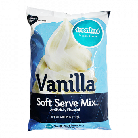 Frostline Vanilla Soft Serve Mix (6 lbs), P7700