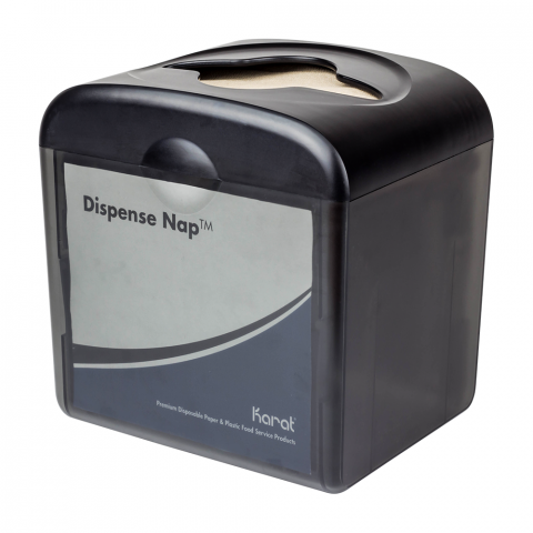 Karat Dispense Nap Tabletop Napkin Dispenser (Smoke)