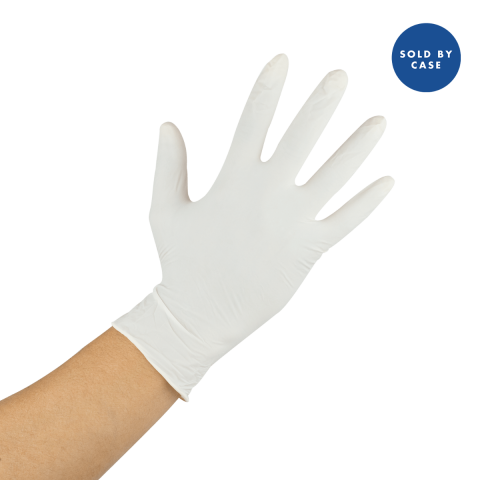 Karat Latex Powdered Gloves (Clear) - Small - 1,000 ct