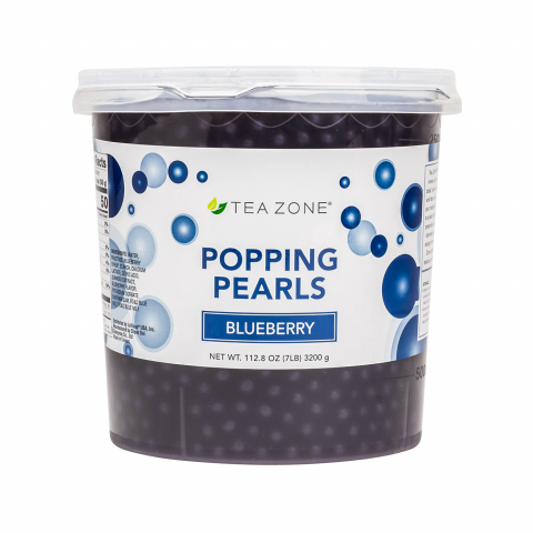 Tea Zone Blueberry Popping Pearls (7 lbs)