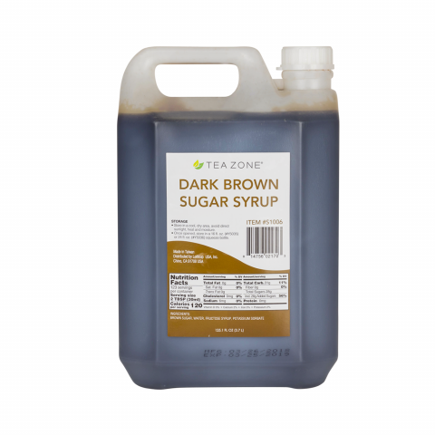 Tea Zone Dark Brown Sugar Syrup (11.2 lbs)