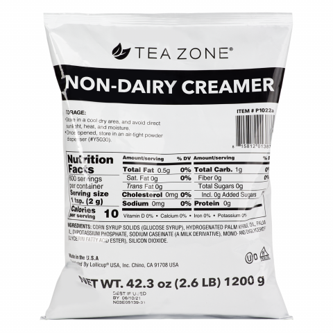 Tea Zone Non-Dairy Creamer - 2.65 lbs/Bag