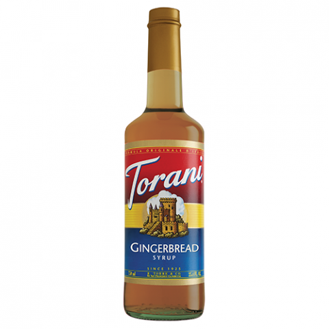 Torani Gingerbread Syrup (750 mL), G-Gingerbread