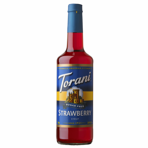 Torani Sugar Free Strawberry Syrup (750 mL)