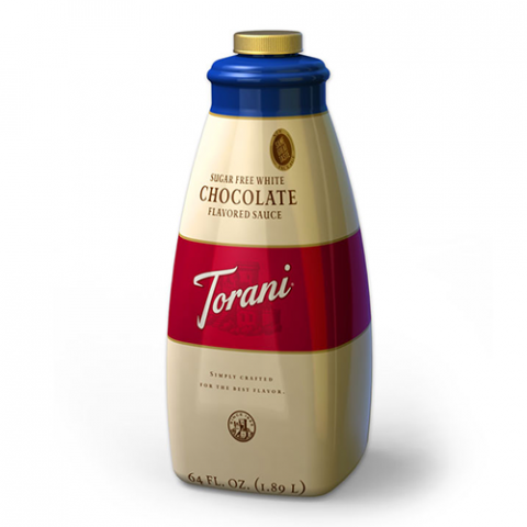 Torani Sugar Free White Chocolate Sauce (64oz), G-Chocolate-WMS-sf